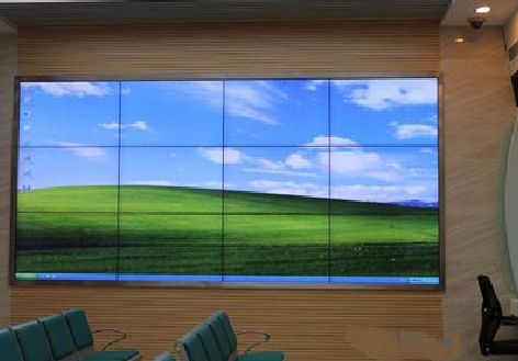 罗平液晶拼接屏的另类用法。